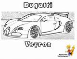 Bugatti Coloring Veyron Cars Fast Super Pages Car Race Side Print Yescoloring Boys Kids sketch template