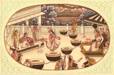 Mughal Miniature Painting Handmade Classic Indian