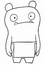 Uglydolls Wage sketch template