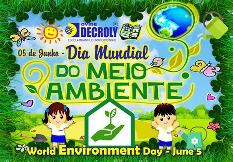 Dia Mundial Do Meio Ambiente 05 De Junho