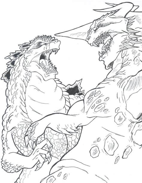 godzilla coloring pages  coloring pages cool coloring pages