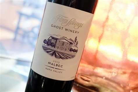 review flora springs ghost winery  red wine   malbec drinkhacker