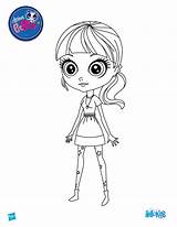 Coloring Pages Draw Cute So Blythe Beautiful Color Print Hellokids Online Popular sketch template