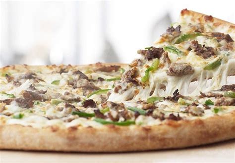 Papa John S Brings Back Philly Cheesesteak Pizza Brand