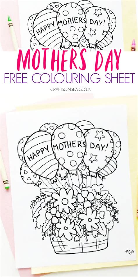 grab   printable  mothers day colouring sheet   easy