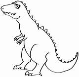 Dinosaur Coloring Printable Pages Cartoon Footprints Templates Dinosaurs Clipart Footprint Cliparts Sketch Eyebrow Sheets Getcolorings Color Trex Getdrawings Library Favorites sketch template