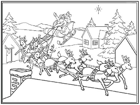 sleigh ride coloring pages  getcoloringscom  printable