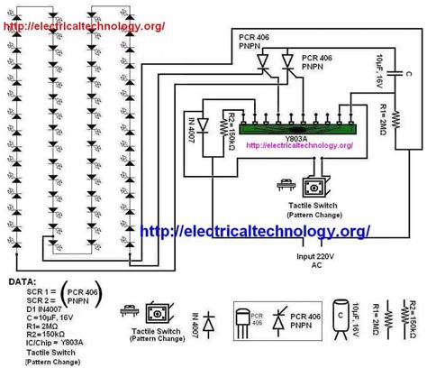 led christmas light wiring diagram  wiring collection