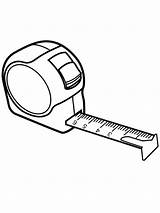 Measure Tape Colouring Coloringpage Ca Coloring Pages Colour Tools Check Category sketch template