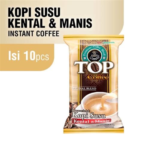 top kopi susu kental manis 3 in 1 pack 10x30gr shopee indonesia