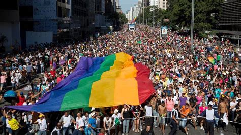 brazil gay rights advocates call for ban on discrimination in large