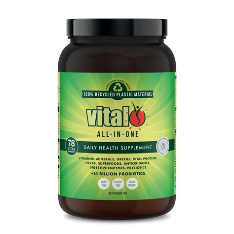 vital    daily health supplement kg multivitamin  mineral powder ebay