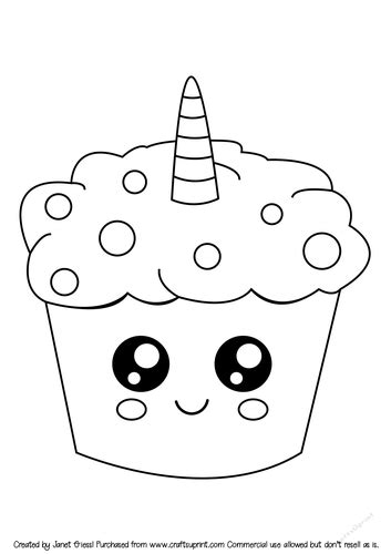 cupcake unicorn cake coloring pages cakes diy party eats unicorn