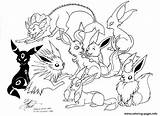 Eevee Evolutions Sylveon Biomes Leveled Plains Happines Evolves sketch template