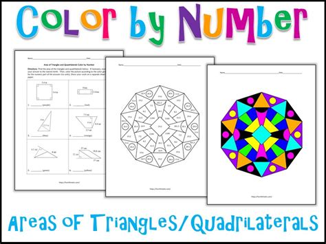 guide coloring quadrilaterals gallery