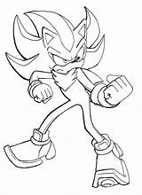 Shadow Hedgehog Coloring Pages Sonic Pose Draw Deviantart Drawing Learn Color Adamis Colouring Sketch Drawings Getdrawings sketch template