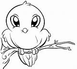 Coloring Owl Pages Baby Cute Library Clipart Sketch Drawing Kids sketch template