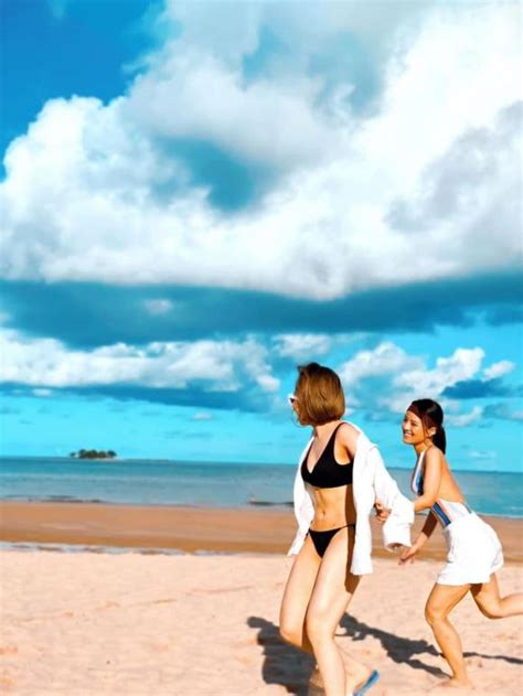 Hot Girl Trâm Anh đăng ảnh Bikini Bá đạo Tiết Lộ Do Mẹ Chụp Bụng Mỡ