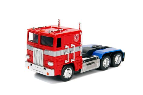 autobot optimus prime truck red  robot  chassis