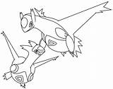 Pokemon Coloring Legendary Pages Latias Printable Latios Lineart Mega Print Color Sketch Colouring Kids Clipart Bamboo Unique Sinnoh Drawings Sheets sketch template