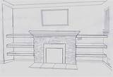 Floating Shelves Sketch Decorating Interior Shelf Service Current Entertainment System Before Project sketch template