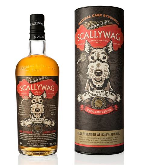 whisky business douglas laing launches limited edition cask strength bottling  scallywag