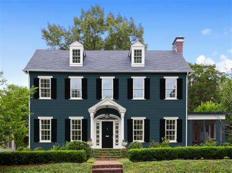 exterior paint color combinations  popular house styles hgtv
