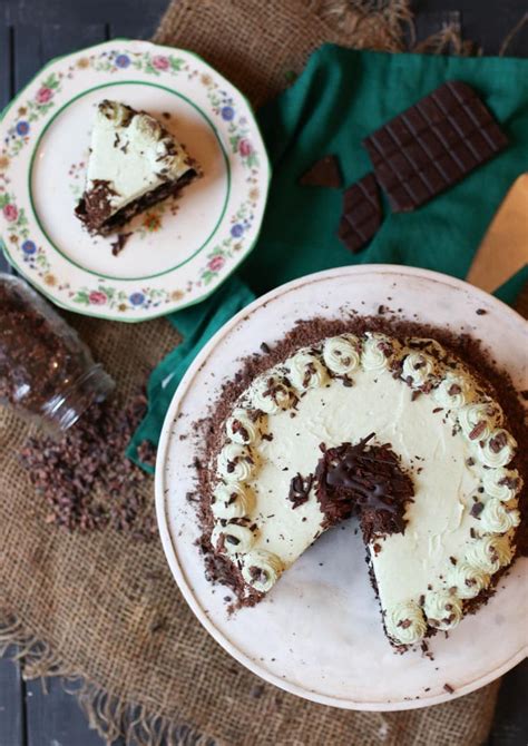gluten free vegan chocolate mint cake healthy st