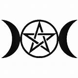 Pentacle Symbols Clipartmag Pagan Wiccan Wicca sketch template