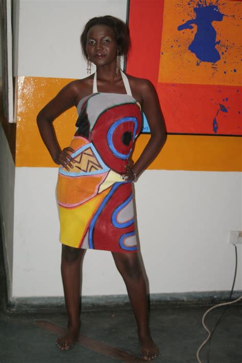 Nyakwesi Na Painting Dress