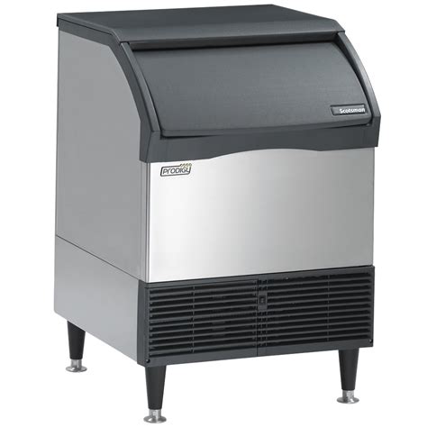 scotsman   prodigy series  air cooled undercounter medium cube ice machine  lb