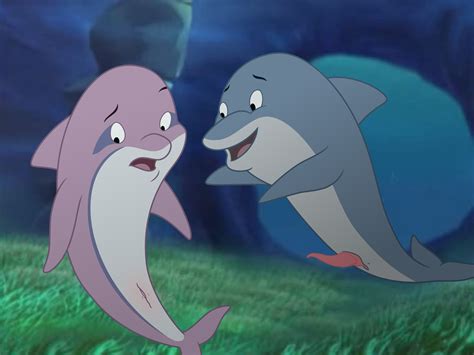Rule 34 Blush Cetacean Dolphin Female Flipper Flipper And Lopaka Male