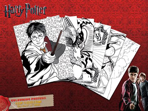 colouring book harry potter hogwarts tips  original gifts