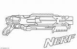 Nerf Powerful Kolorowanki sketch template