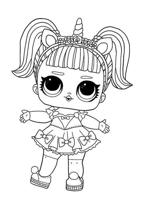 lol surprise unicorn disney princess coloring pages princess