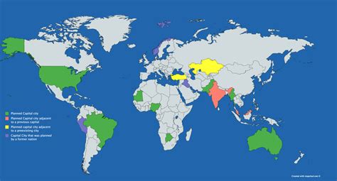 countries   planned capital city mapporn