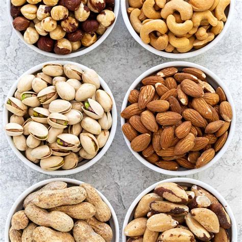 common types  nuts jessica gavin