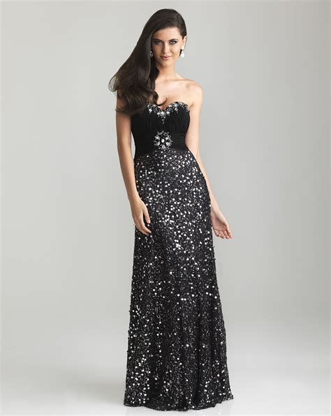 black sequin dress picture collection