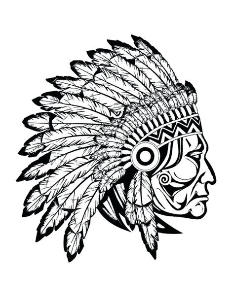 native american coloring pages printables  getcoloringscom