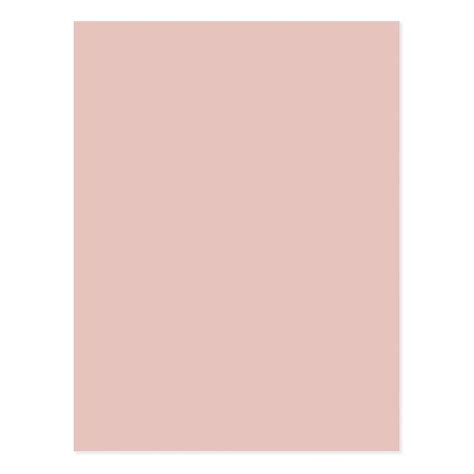 blush peachy light pink solid color background postcard zazzlecom