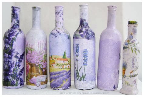 Incredible How To Decorate Glass Bottles With Fabric Home Design