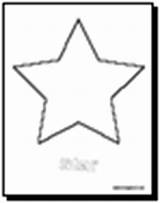 Shapes Star Coloring Pages Rectangle Printable Color Square Triangle 8k Trace Pentagon sketch template