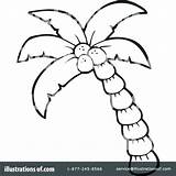 Coconut Tree Coloring Drawing Outline Palm Line Pages Getcolorings Stu Getdrawings Clipartmag Paintingvalley sketch template