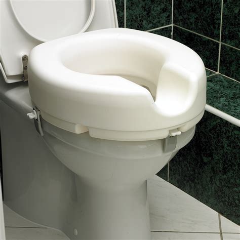 raised toilet seat 5 elevated toileting mobility disability elderly