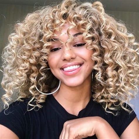 stunning curly hair color ideas  wont regret