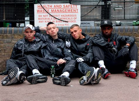 scally lads are gay brits who like to smell stinky socks and have sex in tracksuits vice