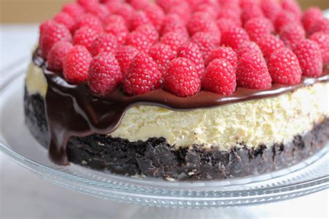 Raspberry Cheesecake With Oreo Crust Hip Foodie Mom