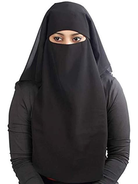 layer niqab abaya jilbab khimar burqa head scarf face cover etsy