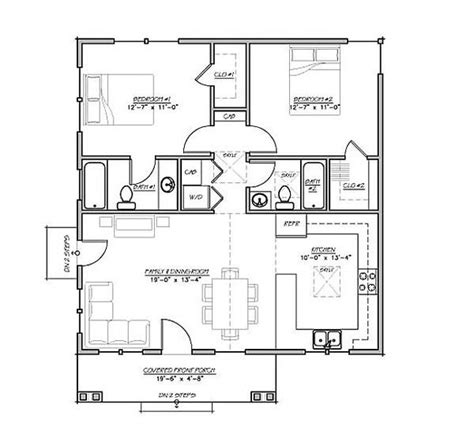 floor plans  tiny homes  feel surprisingly spacious page