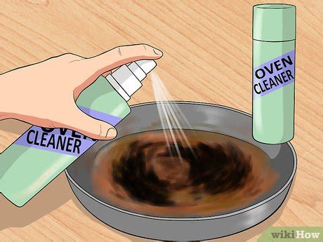 ways  clean  scorched pan wikihow